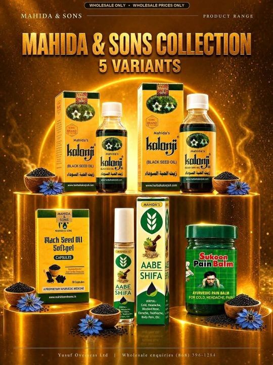 Mahida & Sons catalogue cover